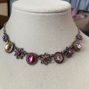 Vintage! Multicolor Floral Necklace